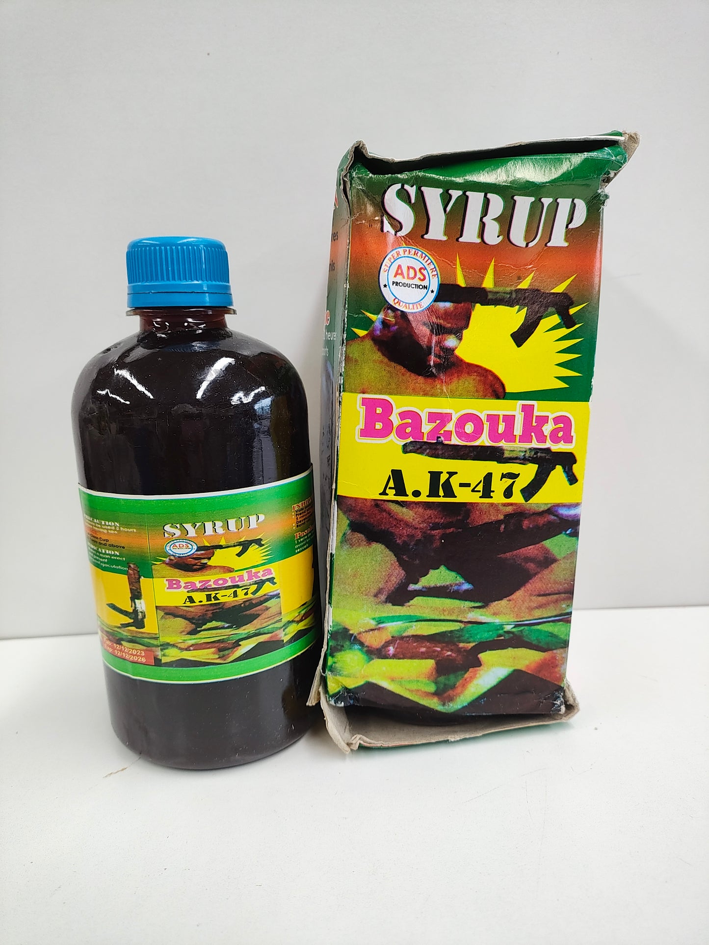 Bazouka A K-47 Syrup/Man Power Herbal drinks