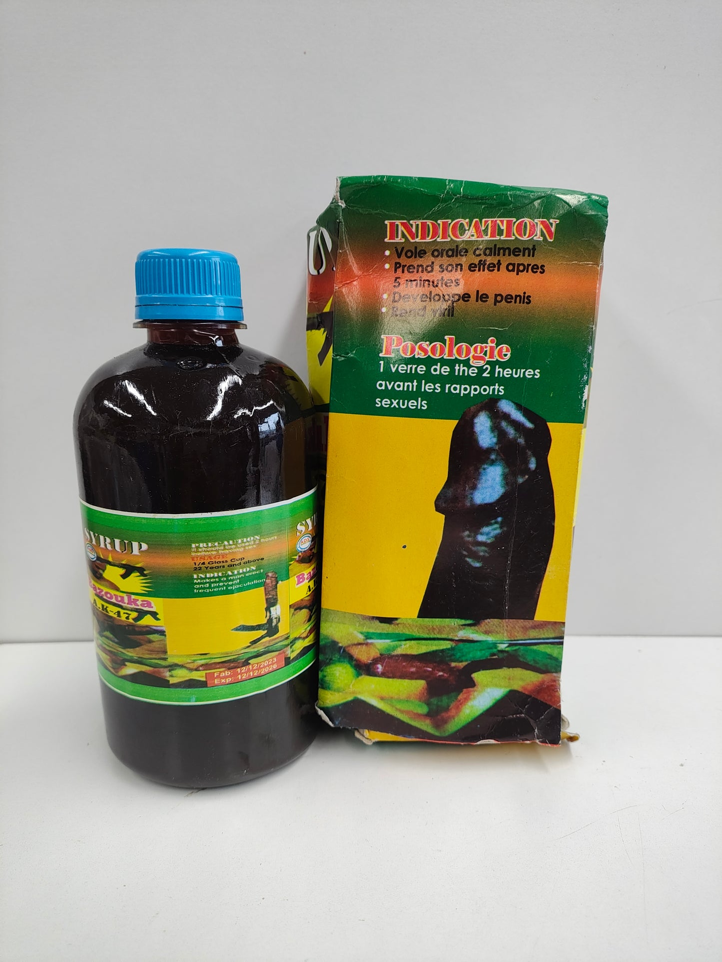 Bazouka A K-47 Syrup/Man Power Herbal drinks