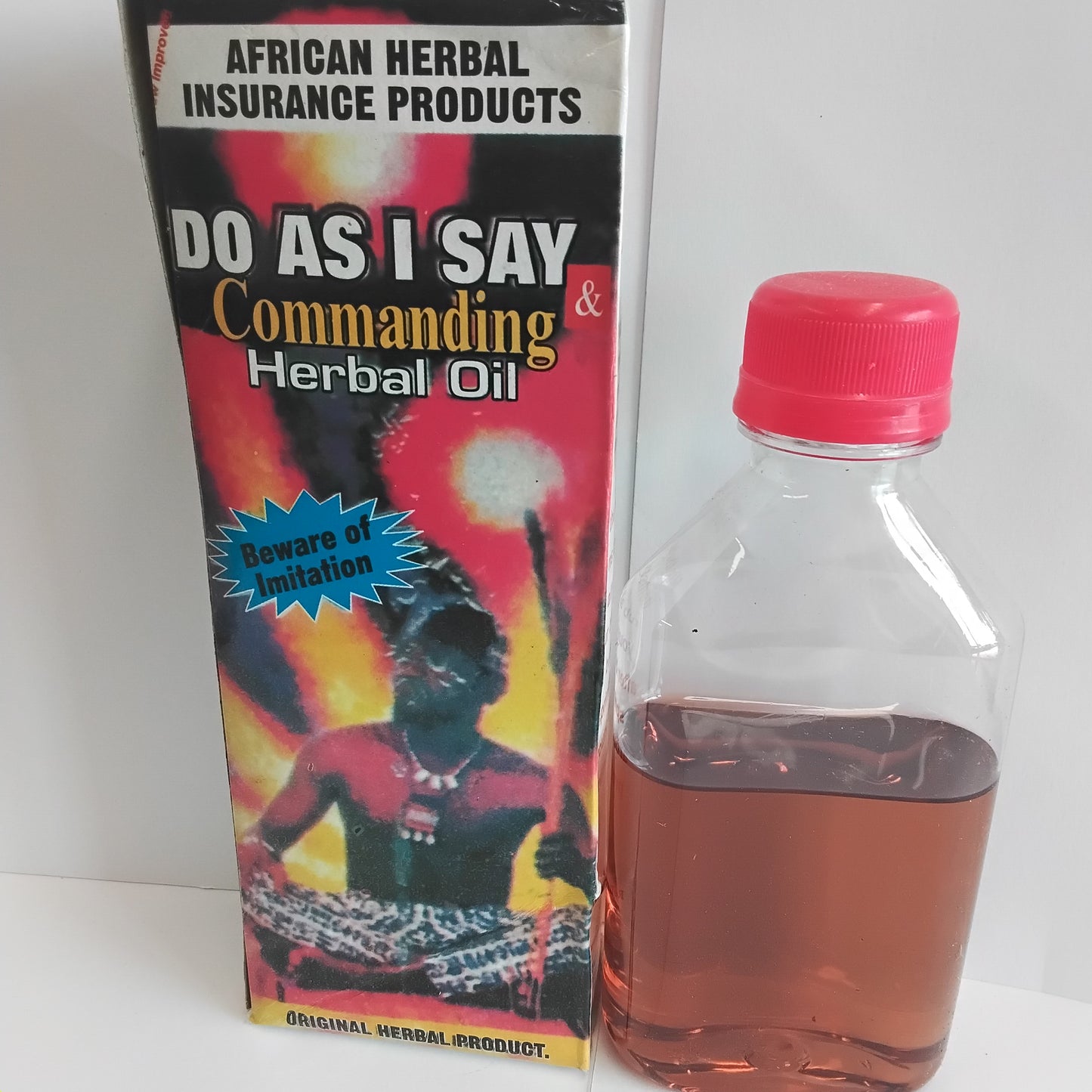 Authentic As I Say Commanding Herbal Oil/Commanding Oil/ African Herbal Insurance Oil