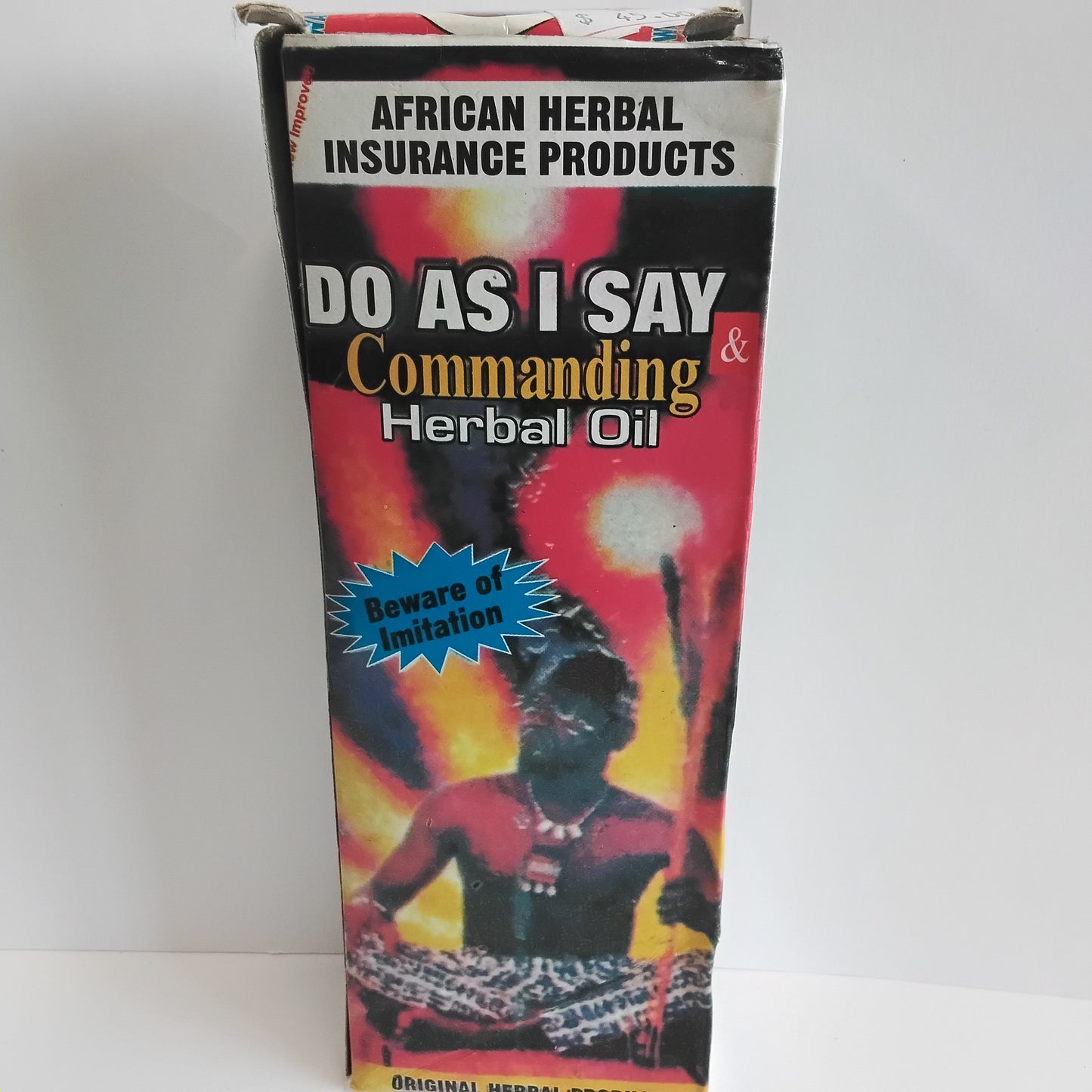 Authentic As I Say Commanding Herbal Oil/Commanding Oil/ African Herbal Insurance Oil