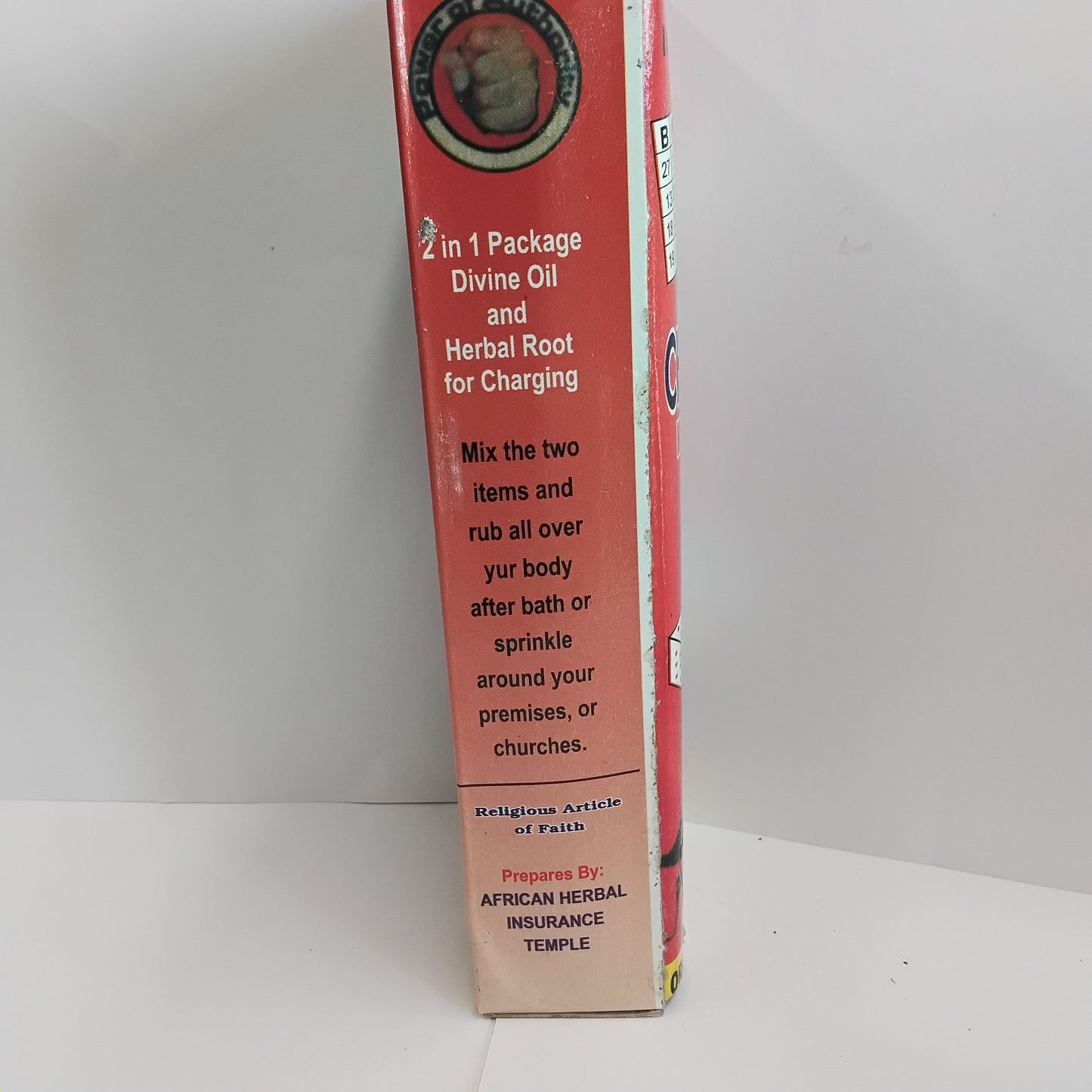 African Herbal Insurance Products Fast Luck Herbal Oil/Original Herbal Products