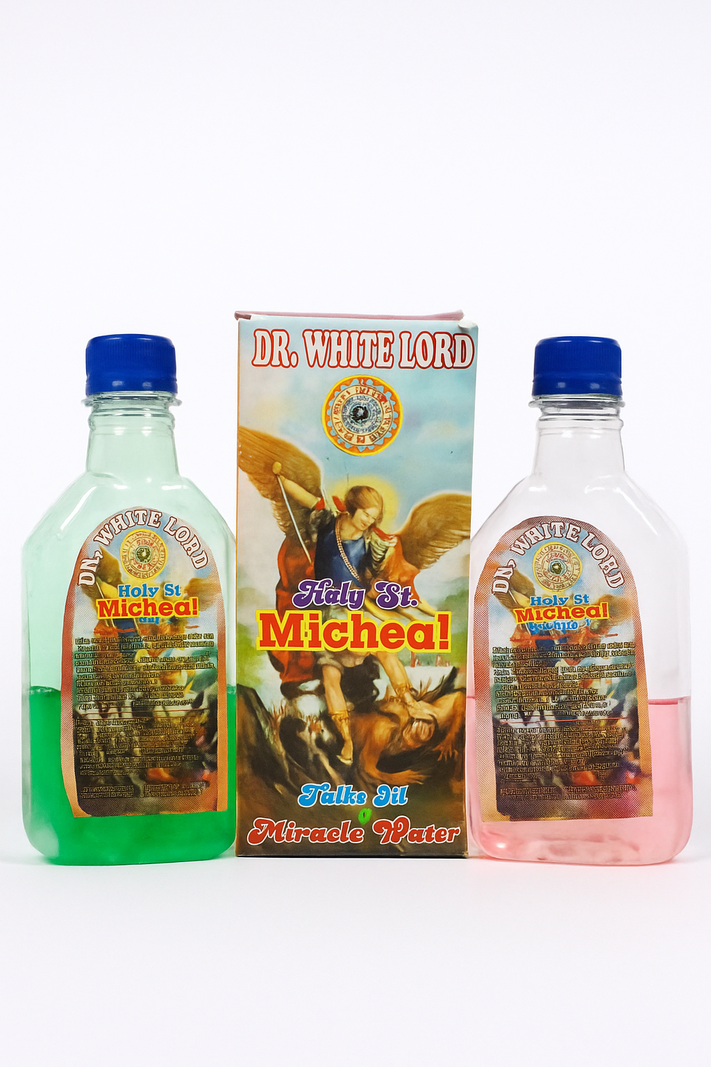HOLY ST. MICHEAL TAILS OIL & MIRACLE WATER