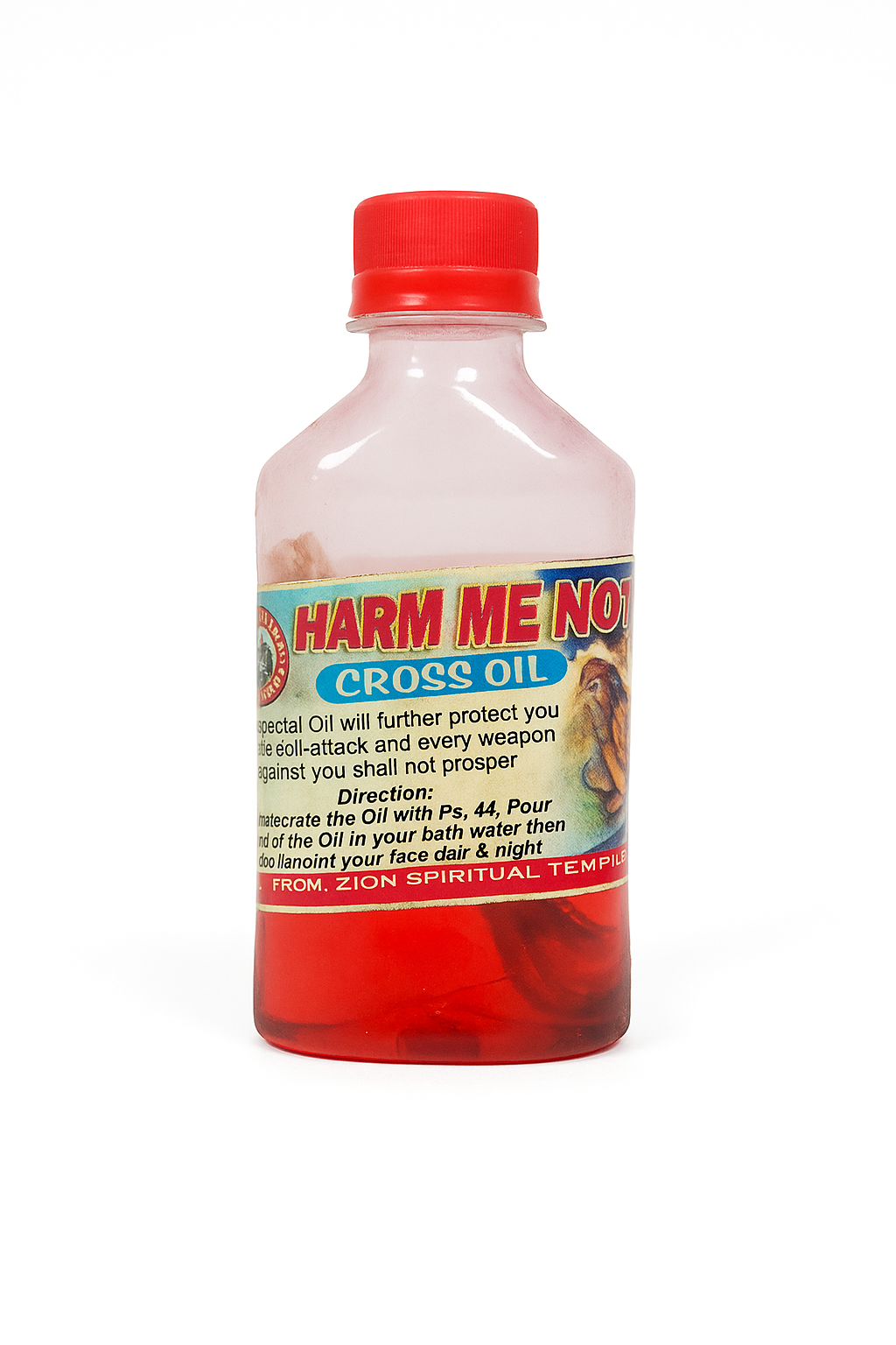 HARM ME NOT CROSS OIL