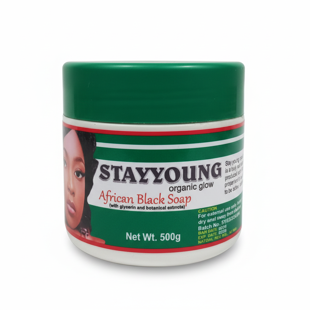 Stayyoung African Black Soap