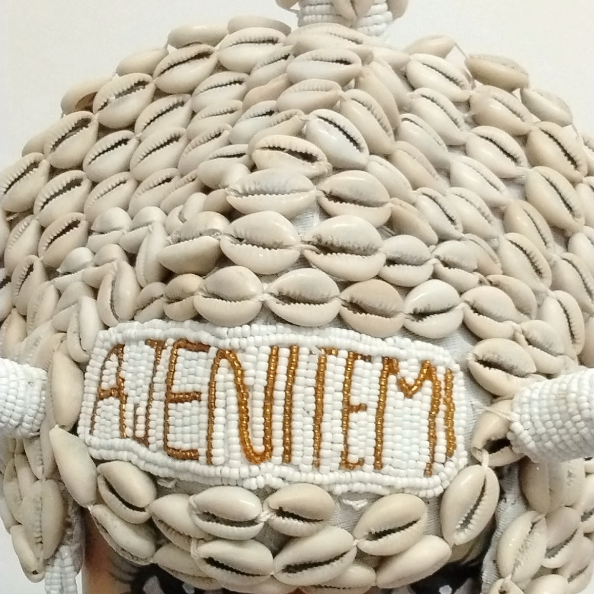 All Round Cowries Hat/Crown of Wealth/Ade Aje Ogungunniso