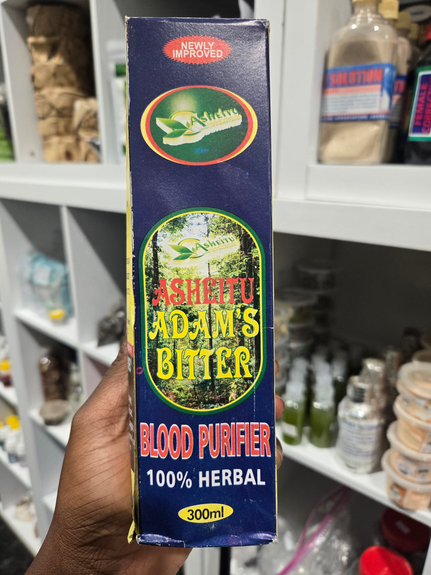 Asheitu Adam's bitters blood purifier 100% herbal