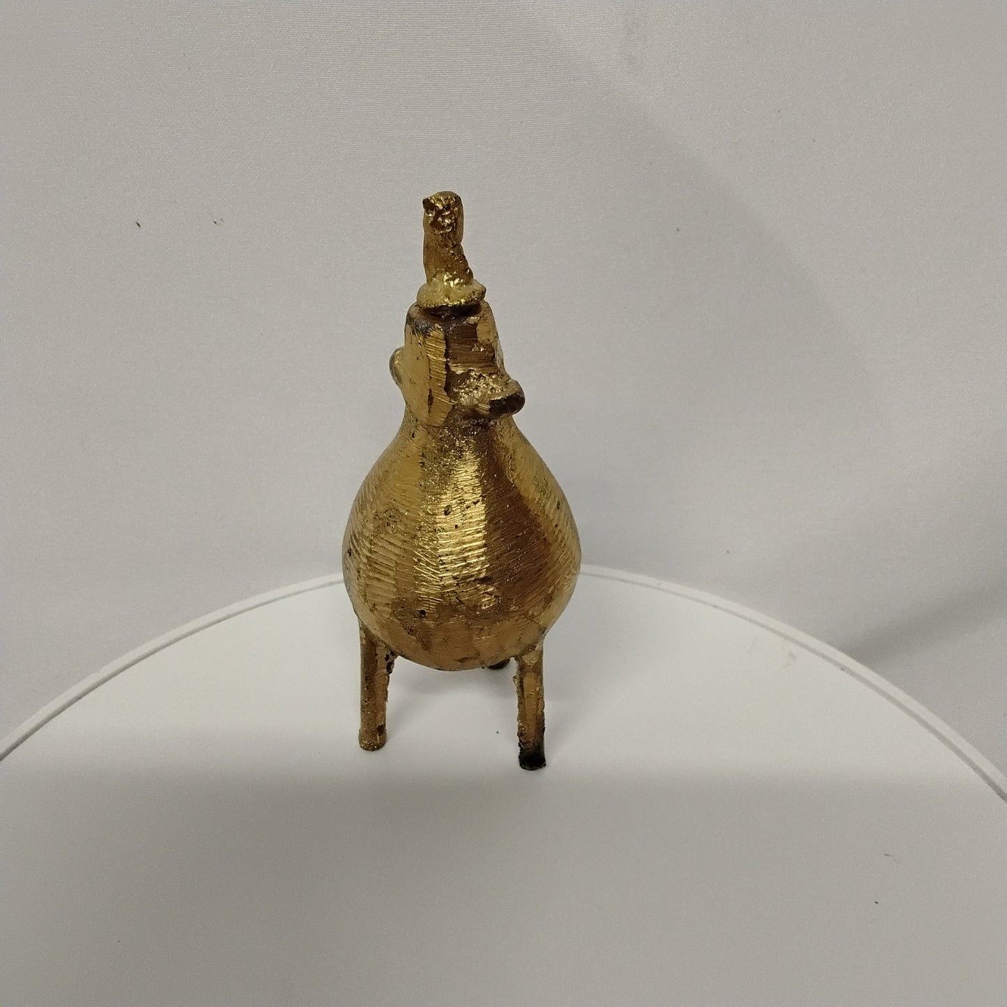 Ado Ide/ Hand Crafted African Brass Gourd