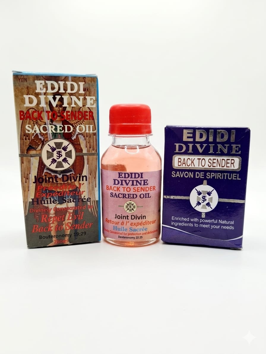 Back To Sender Spiritual Soap & Oil/Spiritual Kits