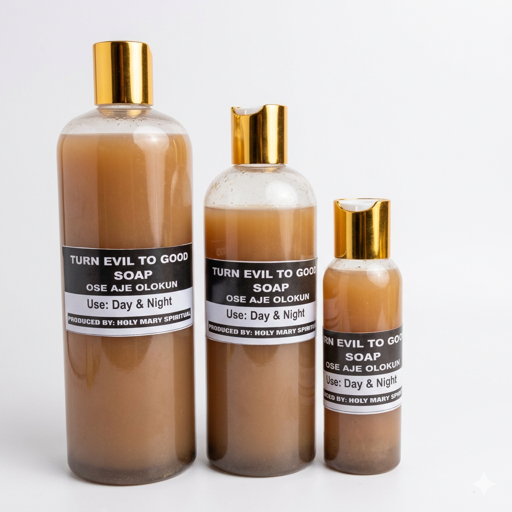 Turn Evil To Good Spiritual Soap/Ose Pabida Sobidire
