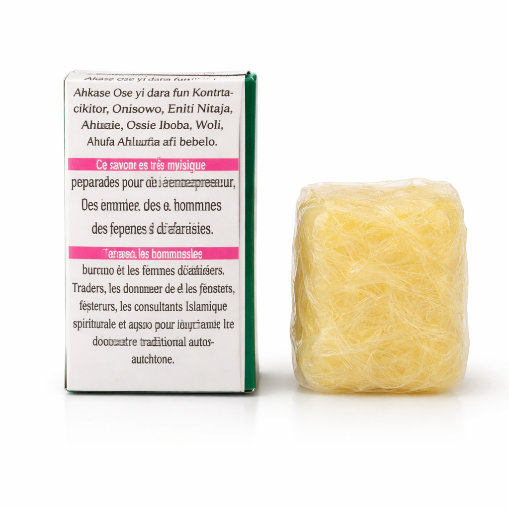 Money Drawing Soap/Soap Dessin De L'Argent/Ose Awure