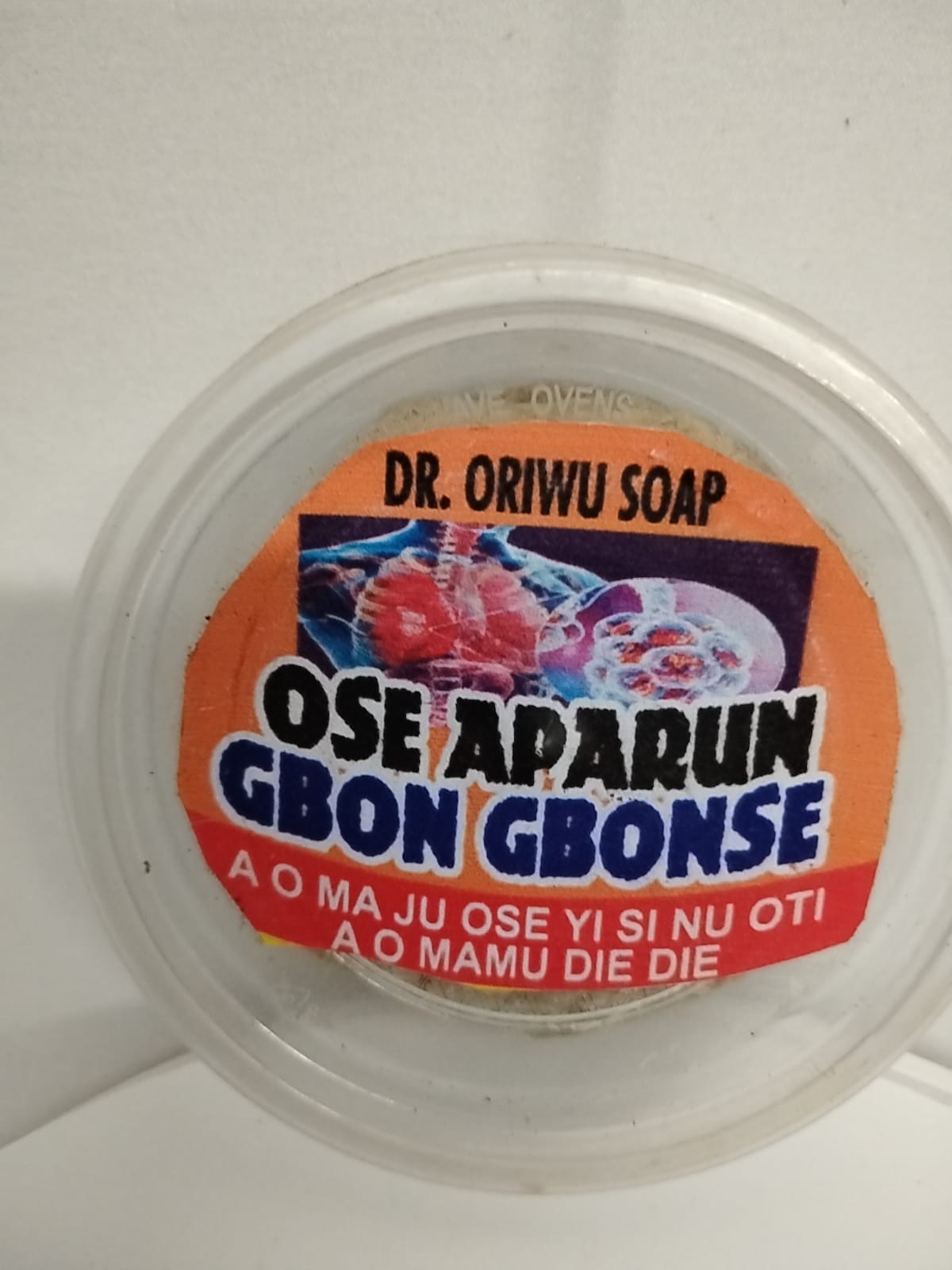 Ose Aparun Gbogbonise/ Multipurpose Antidote Spiritual Soap