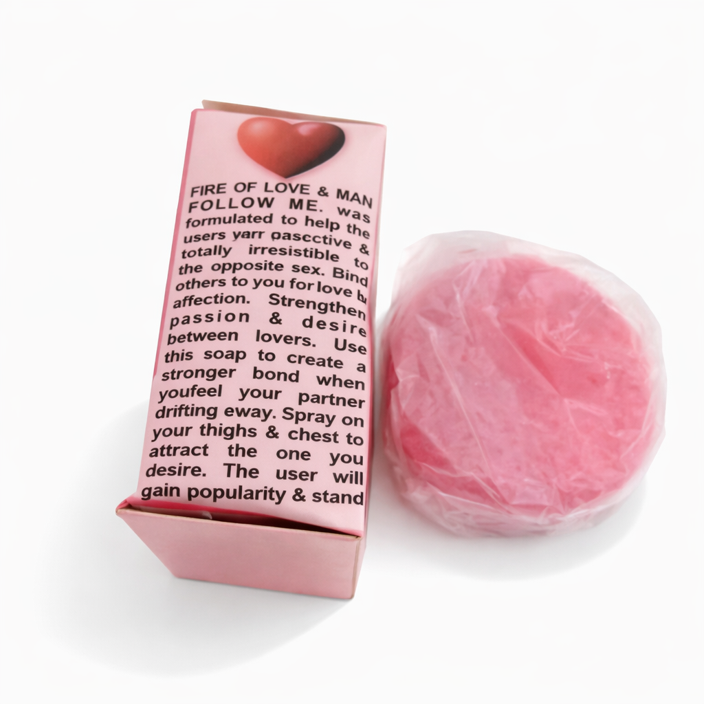 Fire of Love & Man Follow Me Spiritual Soap/Feu DAmour And I Homme Fellow Moi Savon