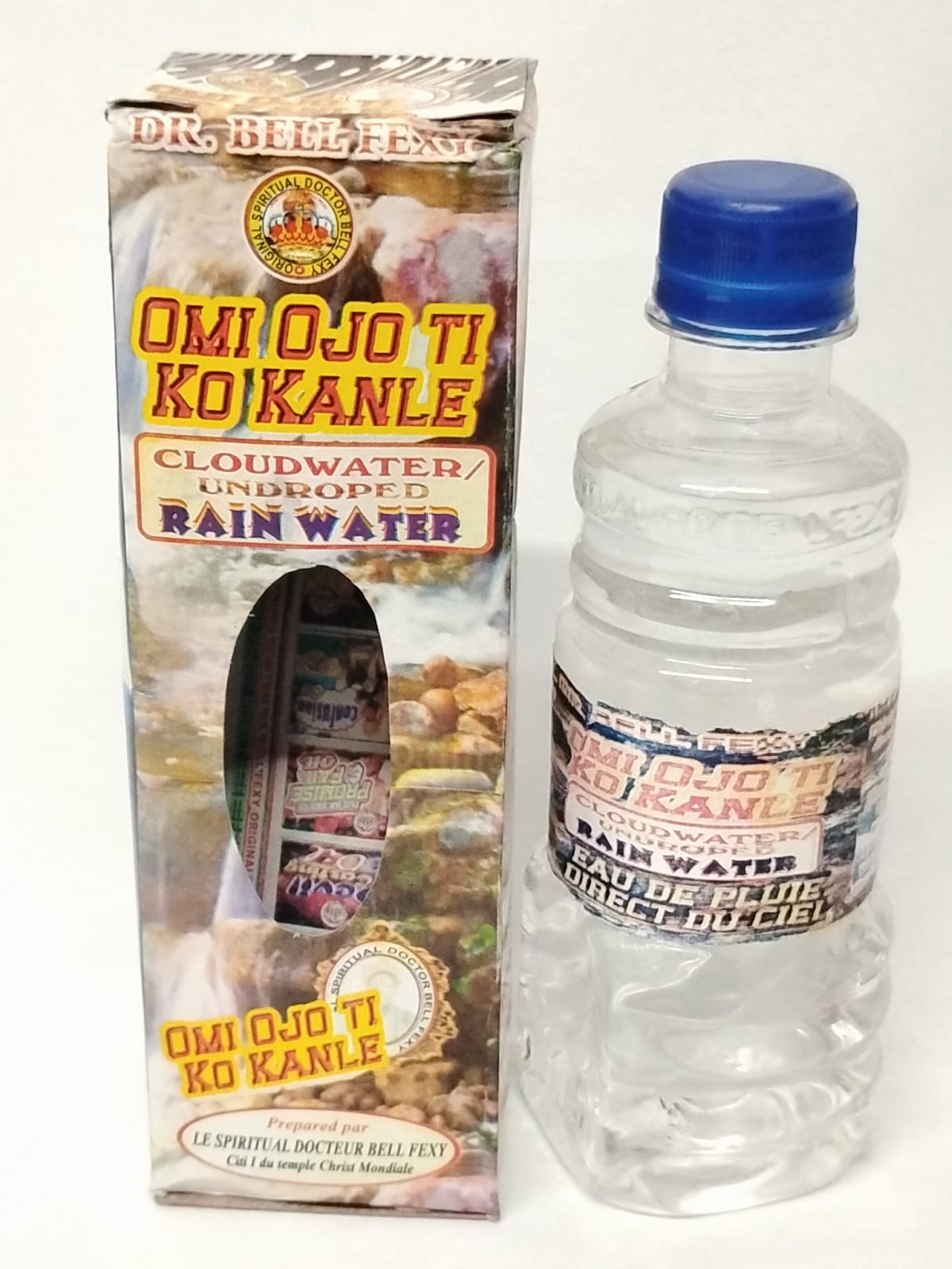 500ml Omi Ojo Ti O Kanle/Cloud Water/undropped Rain Water