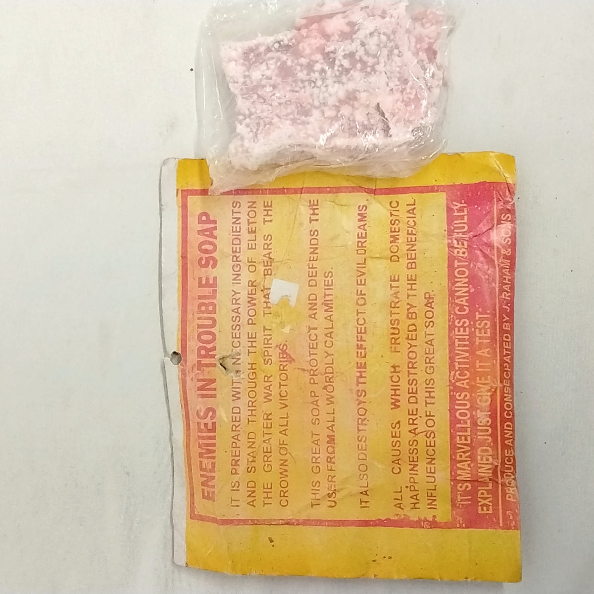 Enemies In Trouble Spiritual Soap