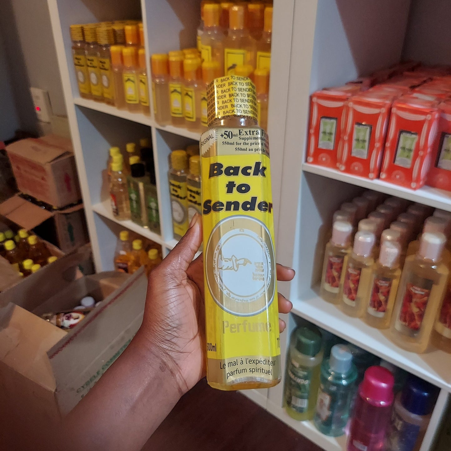 Back to sender perfume 500ml, 250ml, 150ml