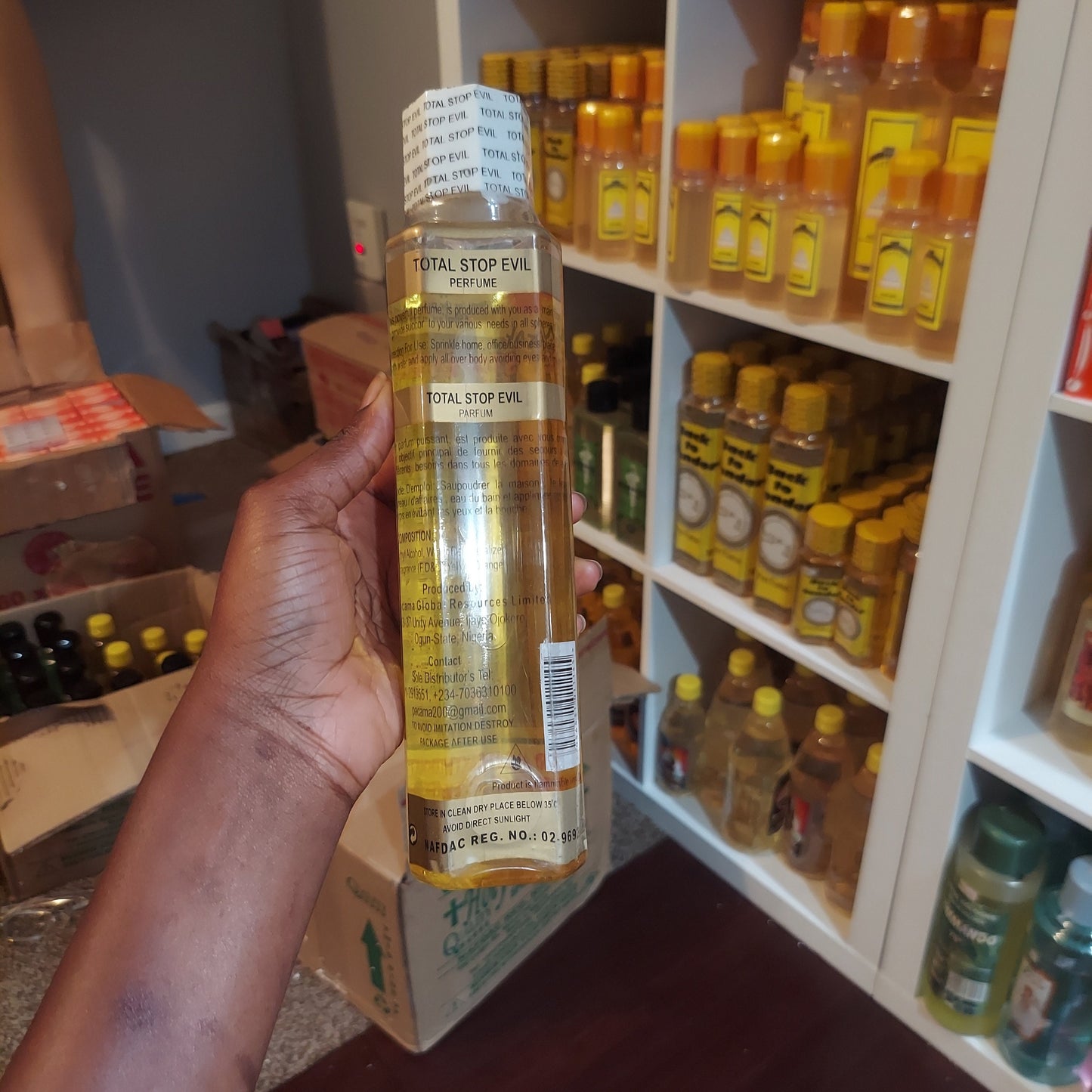 Total stop evil perfume