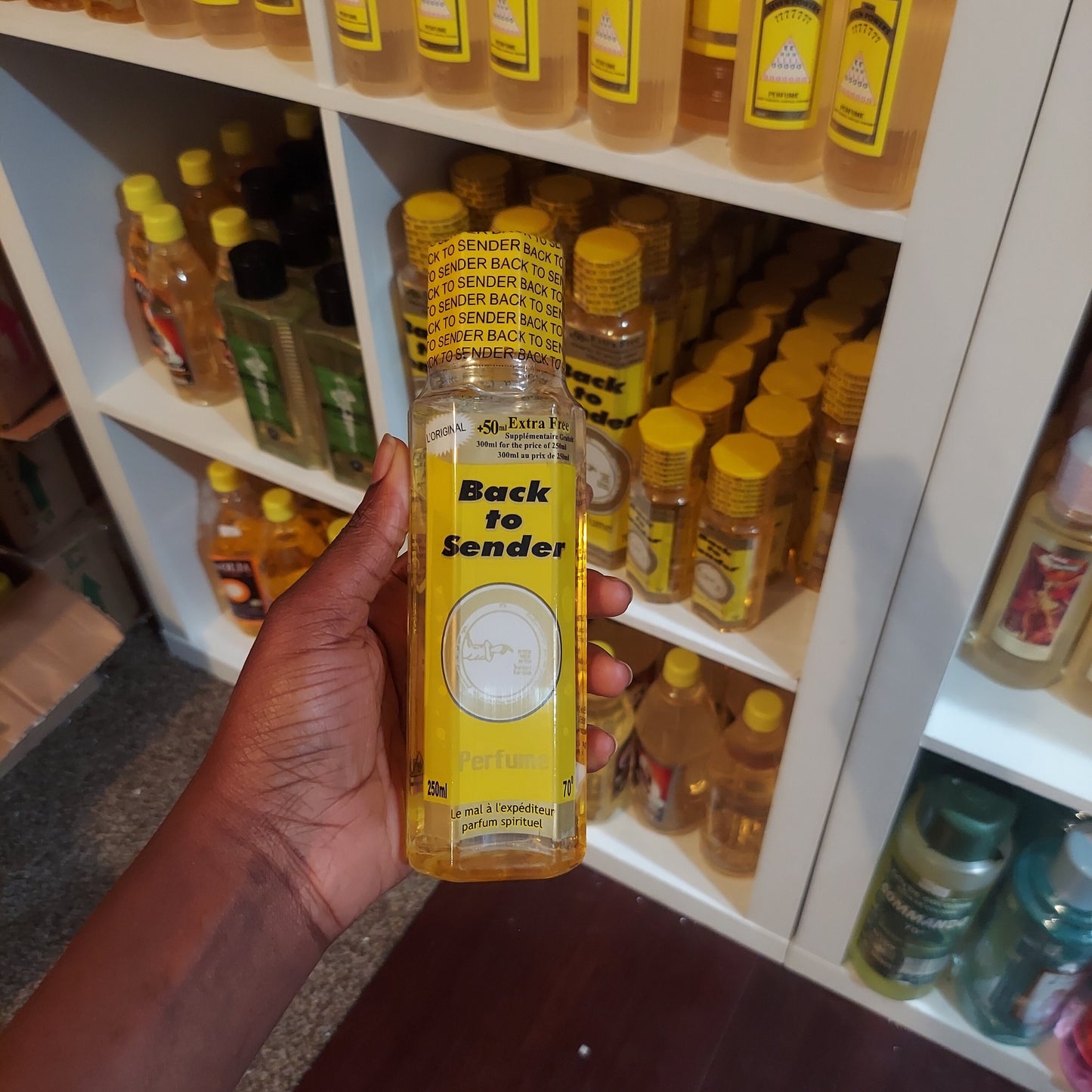 Back to sender perfume 500ml, 250ml, 150ml