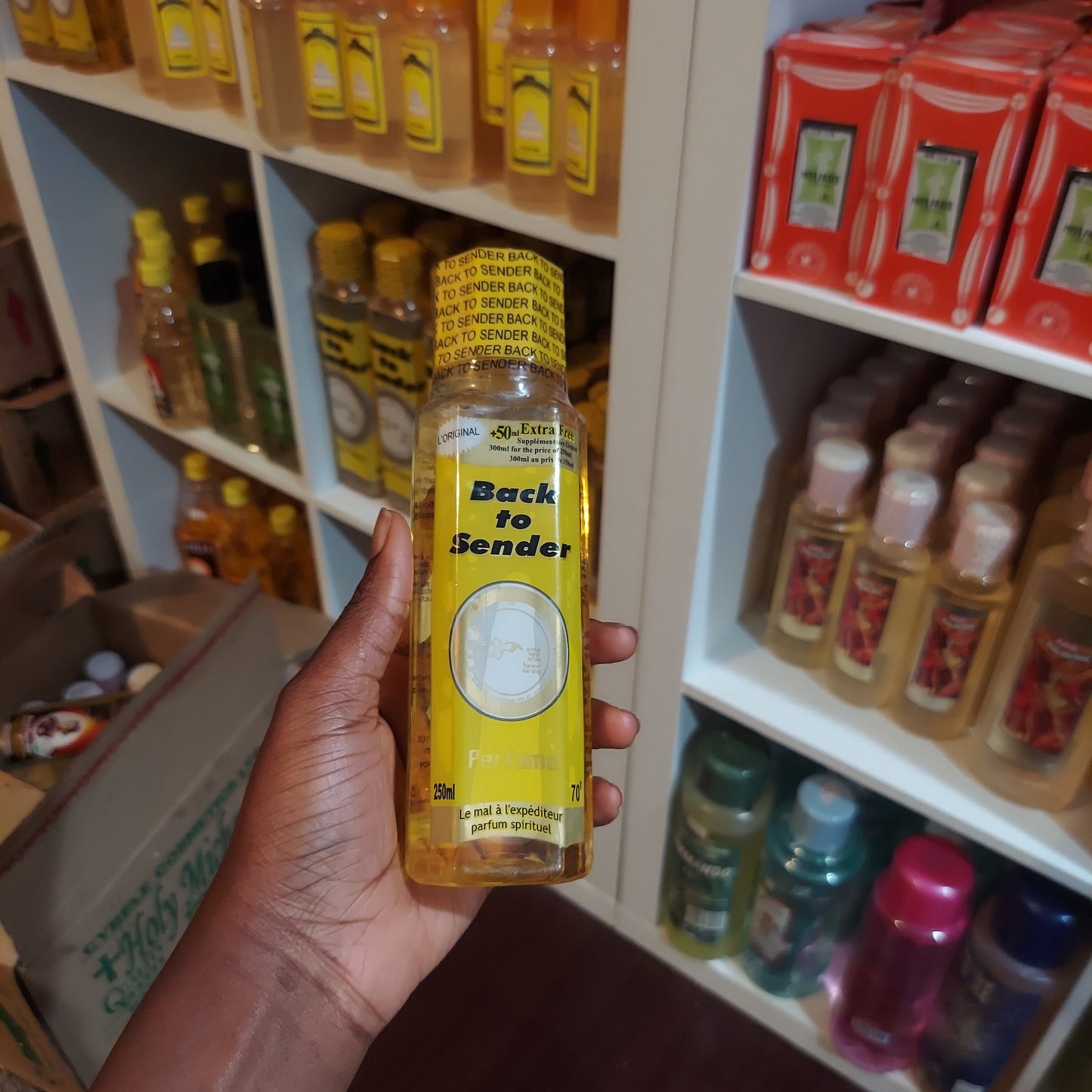 Back to sender perfume 500ml, 250ml, 150ml