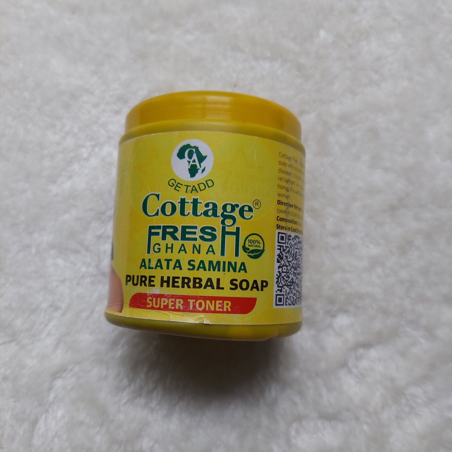 Cottage fresh ghana alata samina pure herbal soap African Black Soap