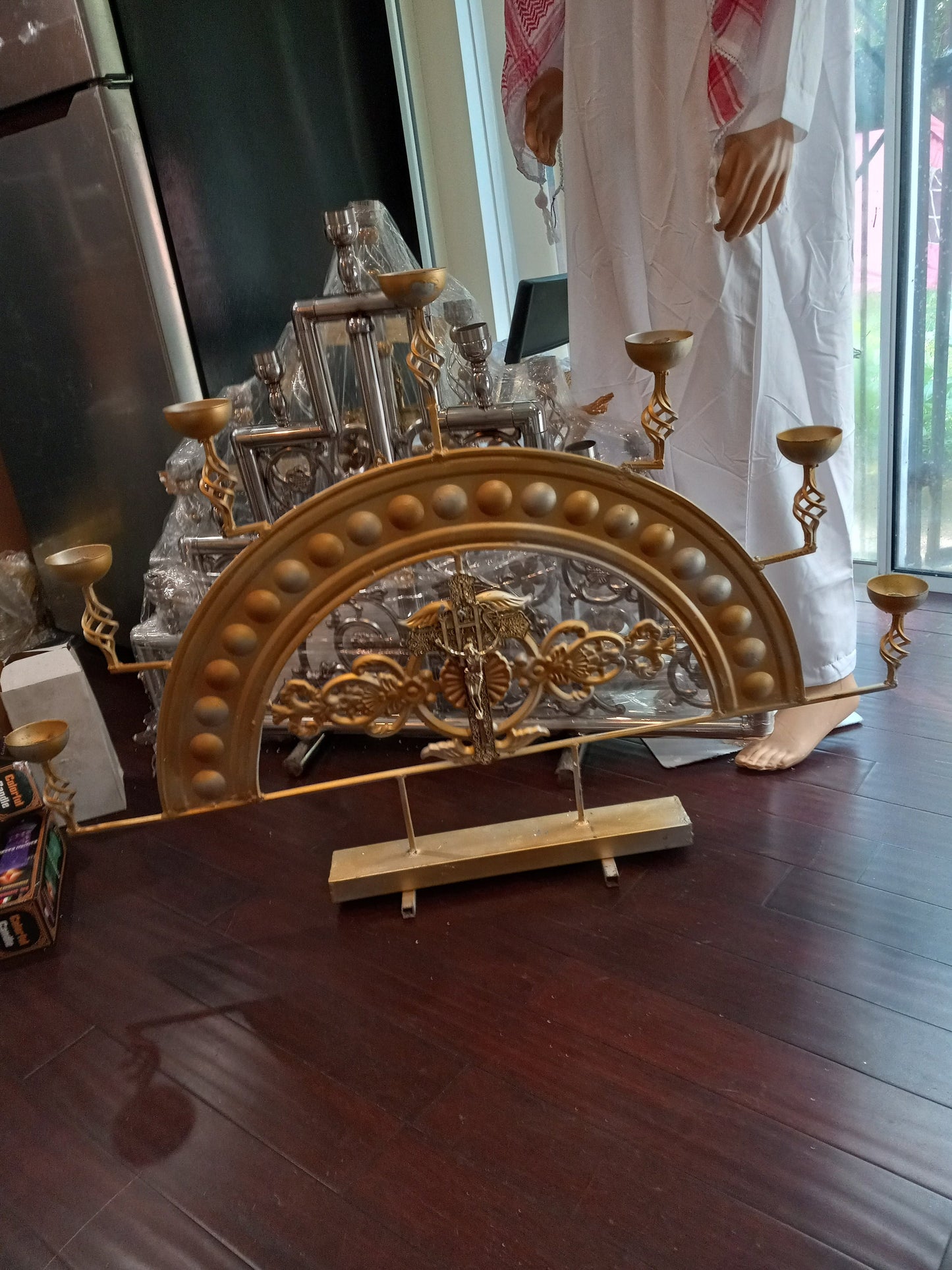 Church iron altar