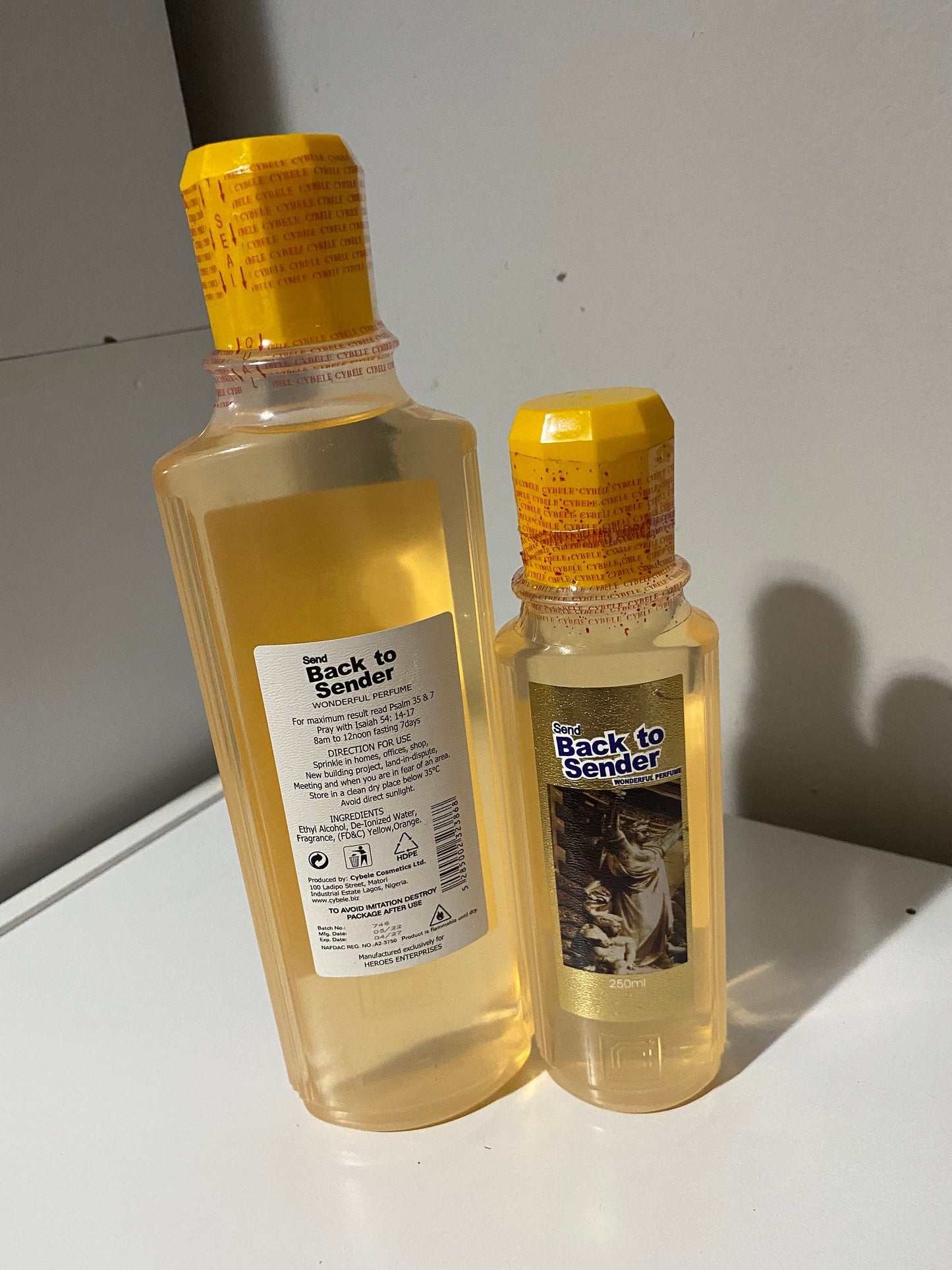 Back to sender perfume
