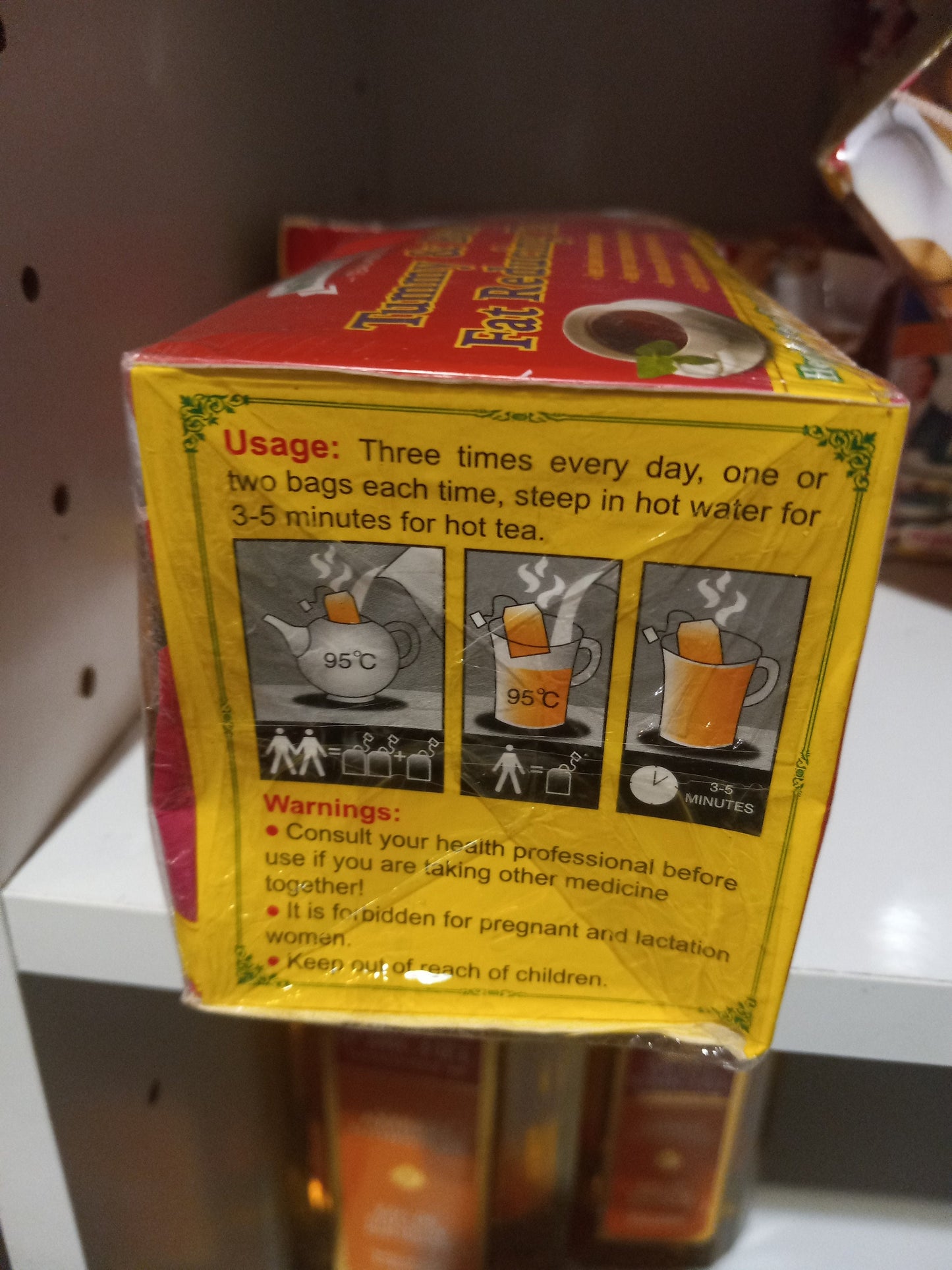 Tummy & body fat reducing tea