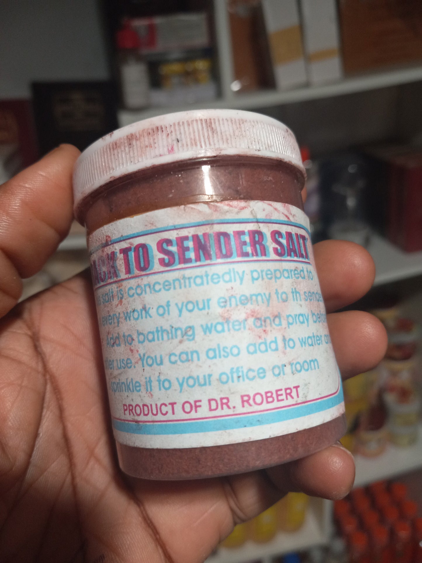 Back to sender salt