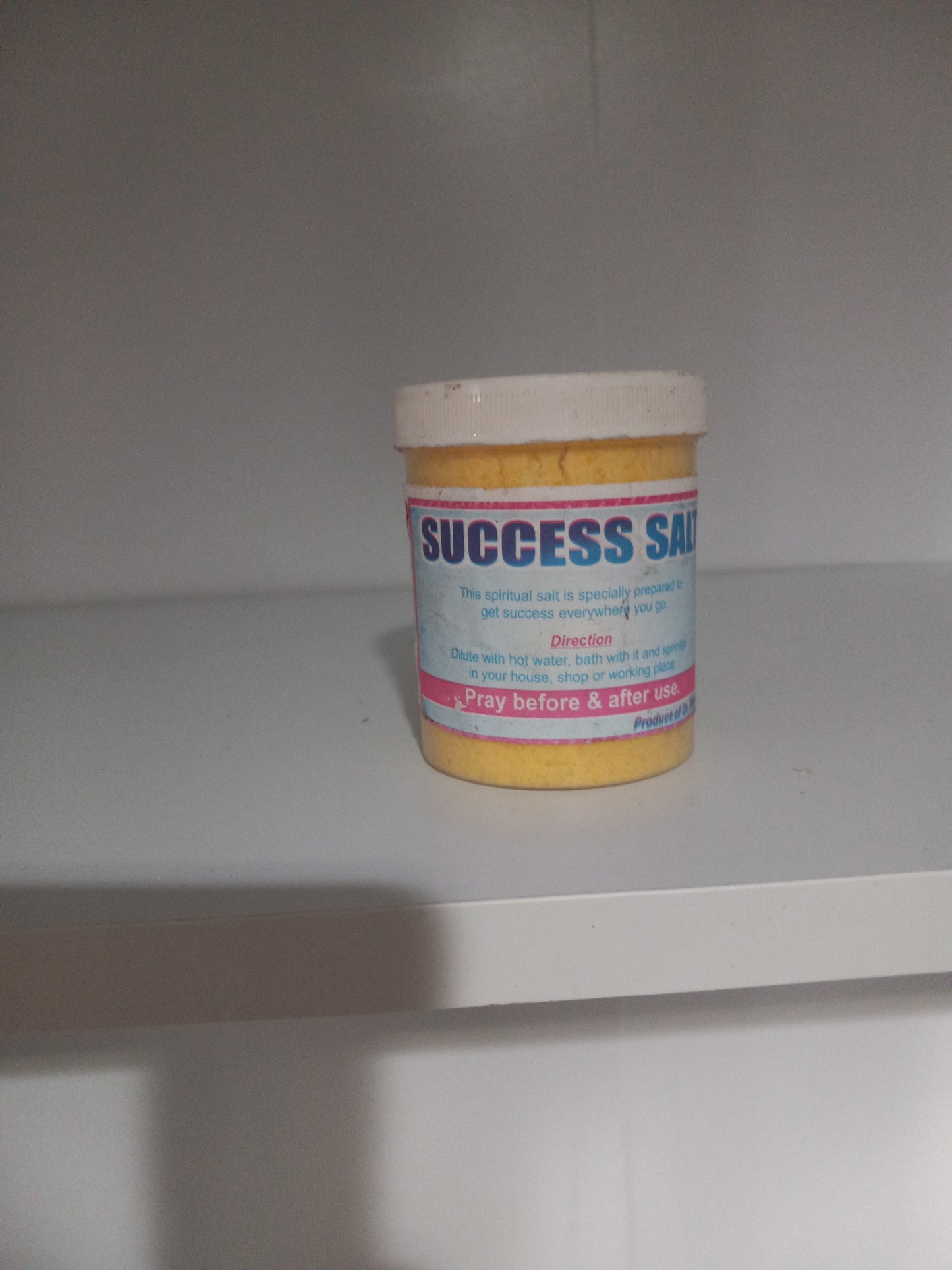 Success spiritual salt