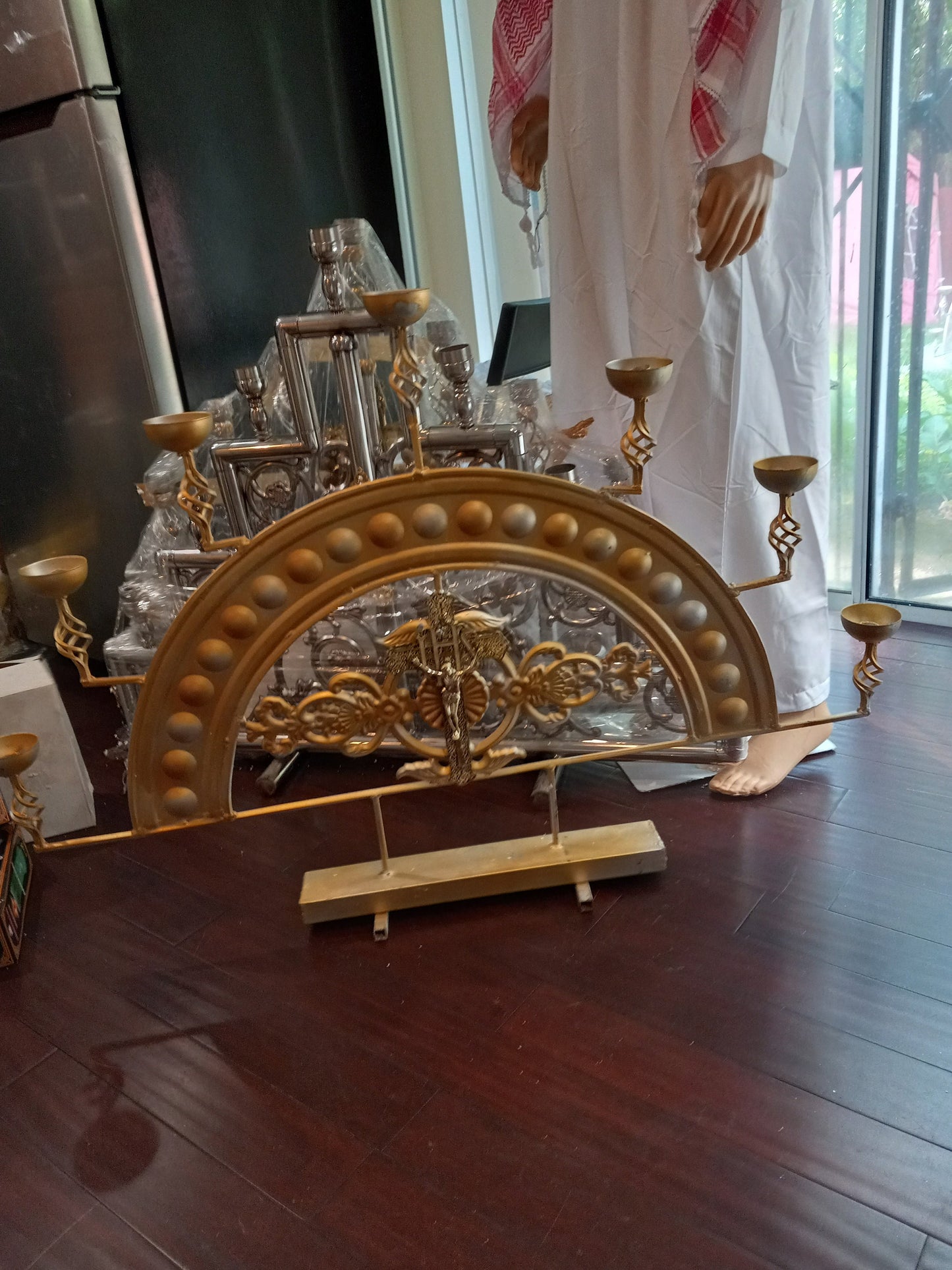 Church iron altar