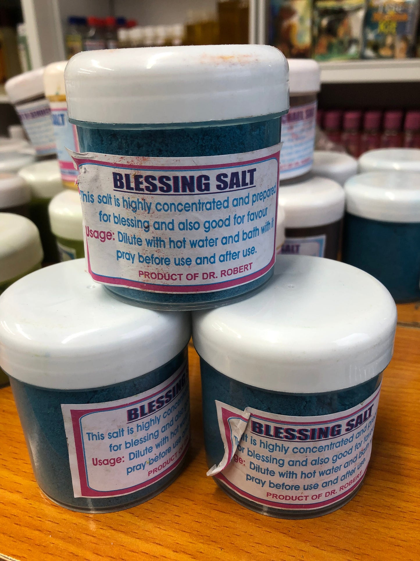 Blessing salt