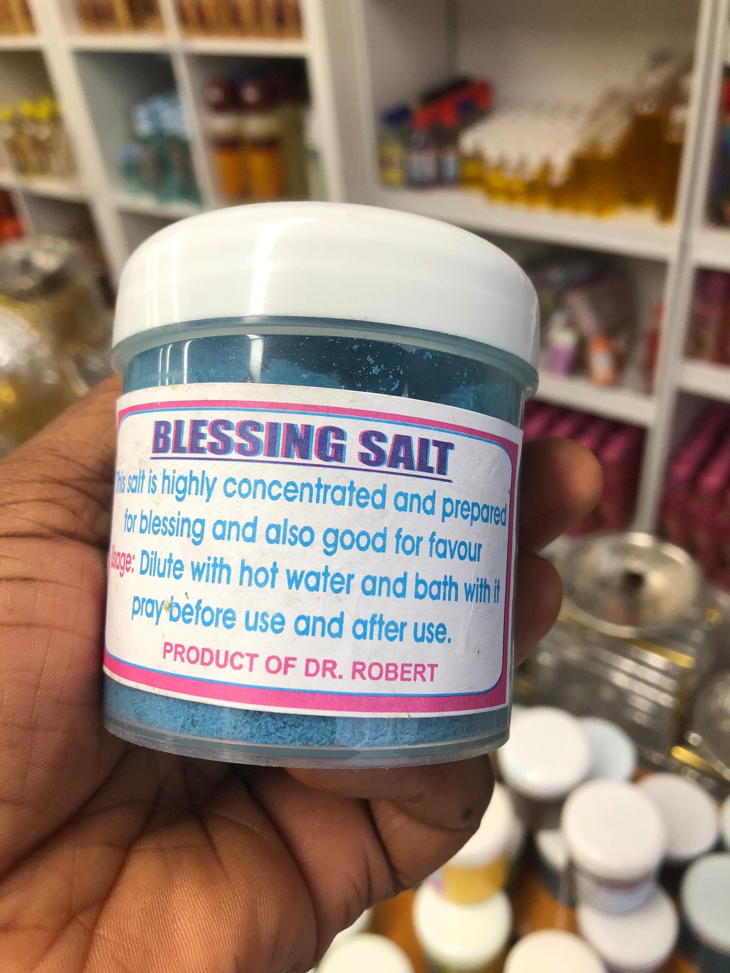 Blessing salt