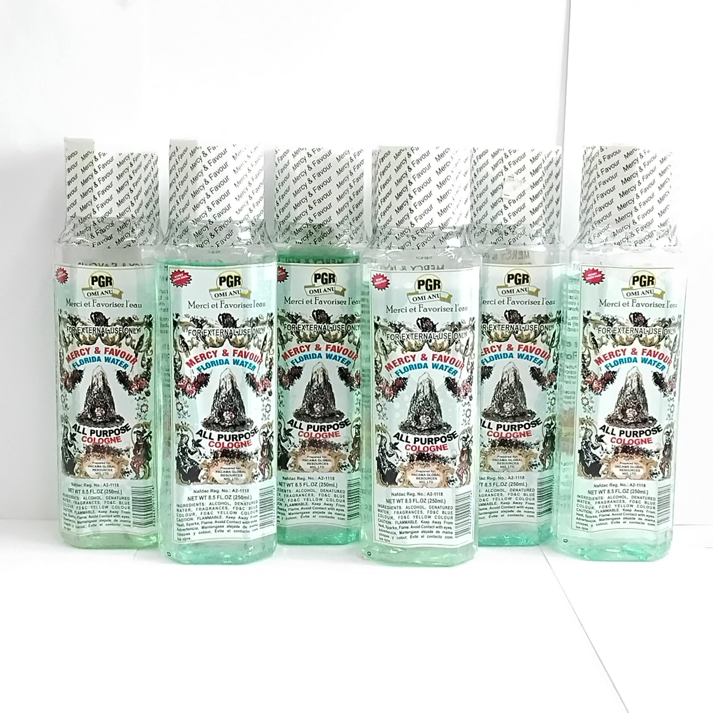 6pcs Florida Water/Mercy & Favour Water/Omi Anu