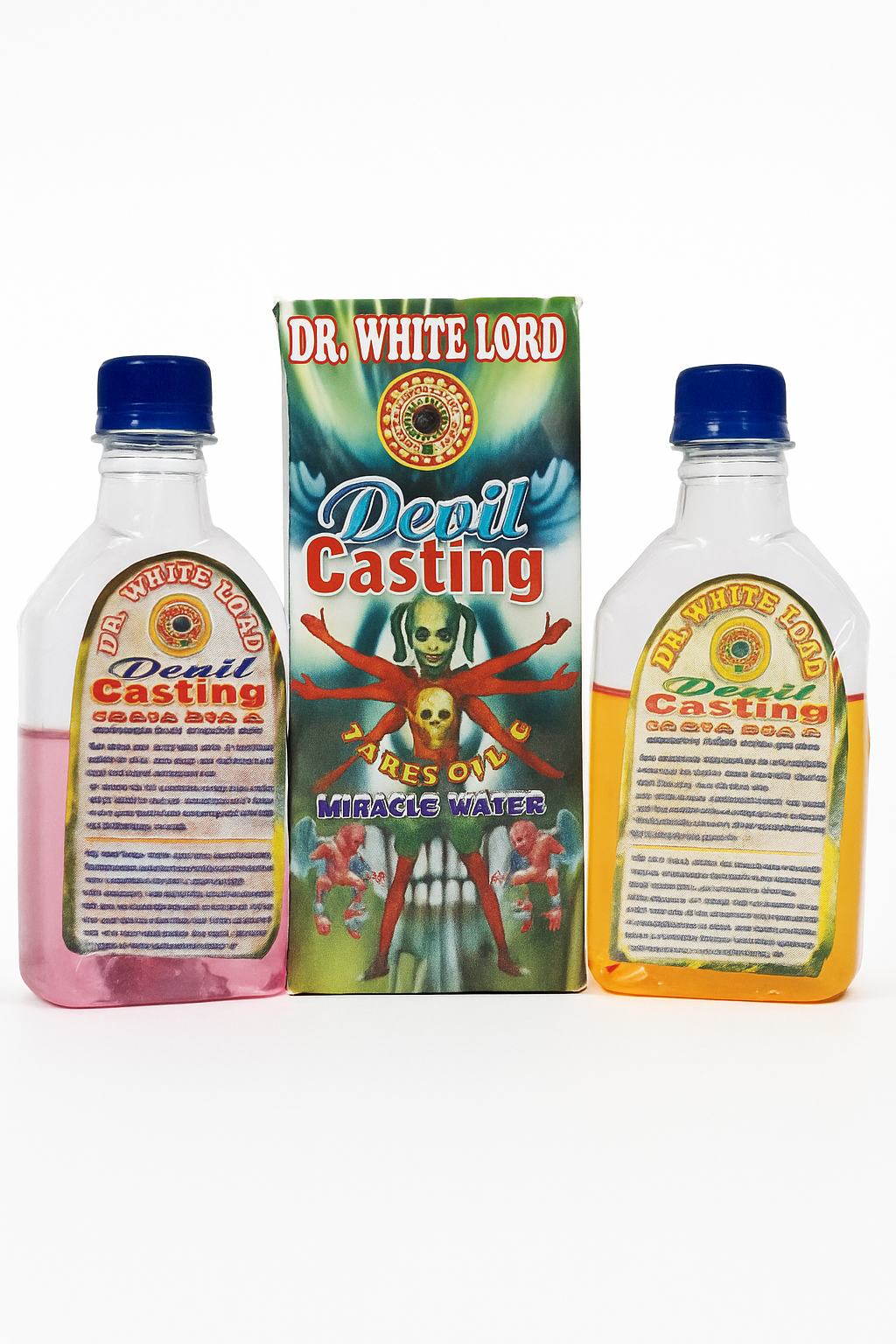 DEVIL CASTING TALIS OIL & MIRACLES WATER