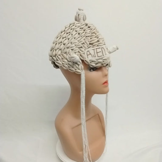 All Round Cowries Hat/Crown  of Wealth/Ade Aje Ogungunniso