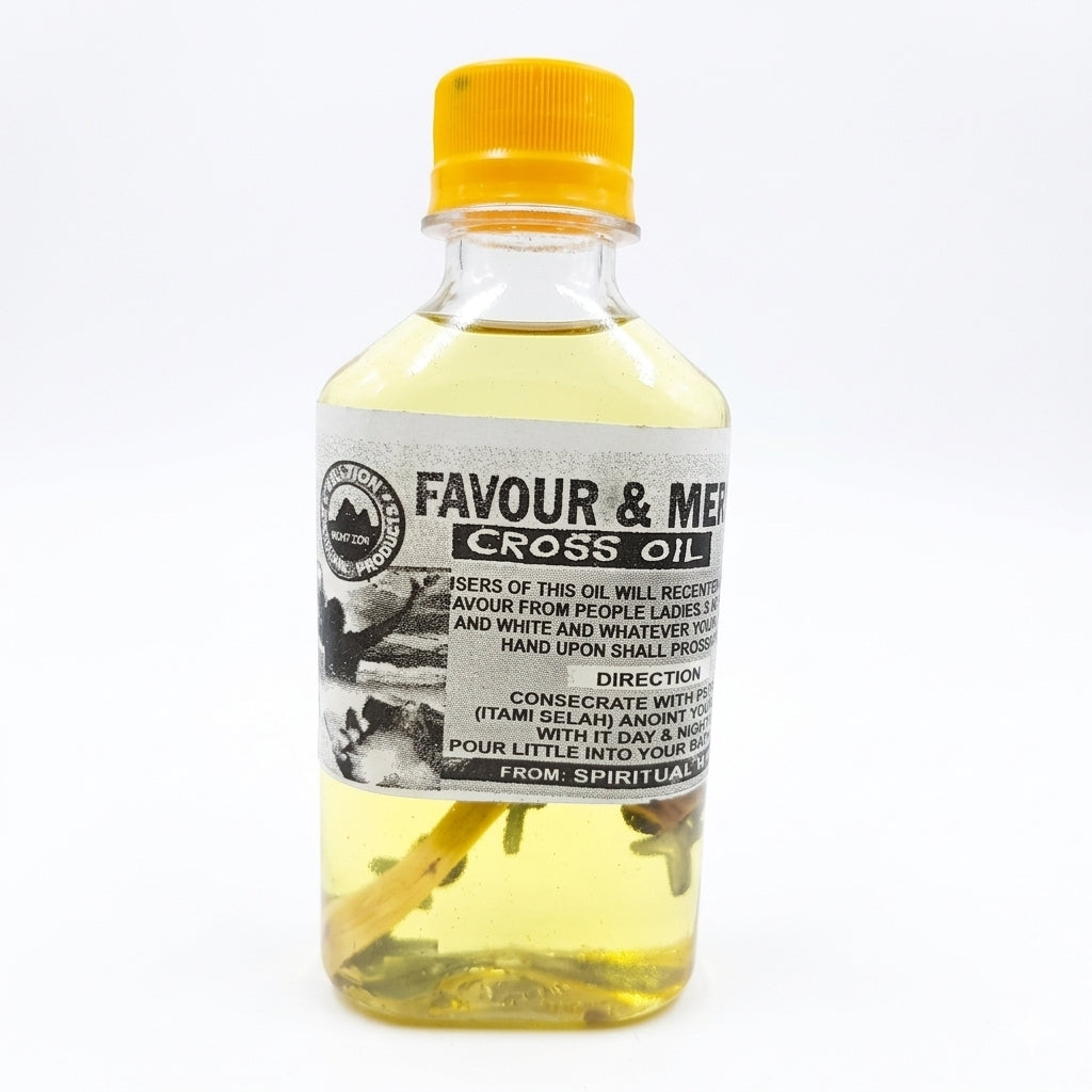 Favour & Mercy Cross Oil/Ororo Anu Ati Eyonum200ml