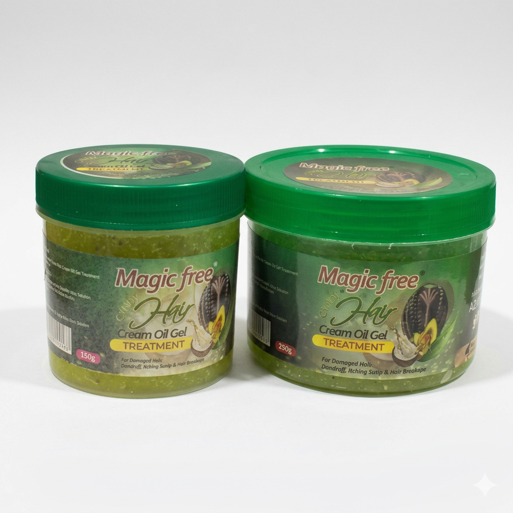 150g/250g Magic Free Hair Cream Oil Gel Treatment