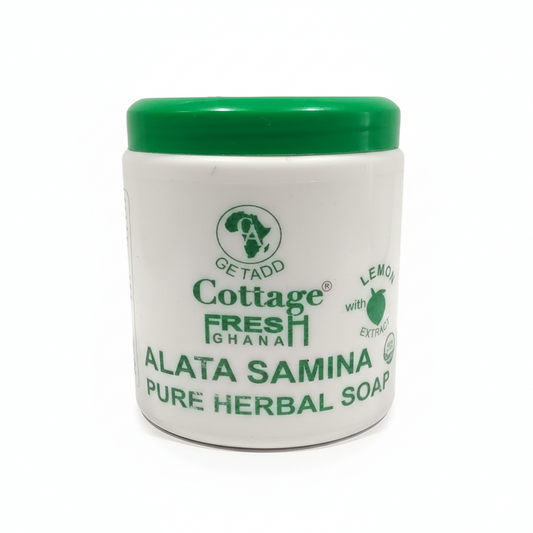 African Black soap/ Cottage Fresh Ghana Soap/Alata Samina Pure Herbal Soap