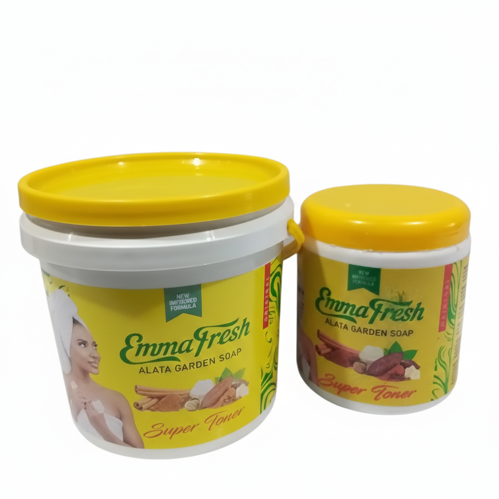 EmmaFresh Alata Garden Soap/African Black Super toner Soap
