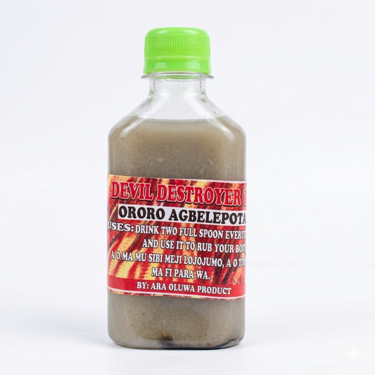 Devil Destroyer Oil/Ororo Agbelepota, 250ml