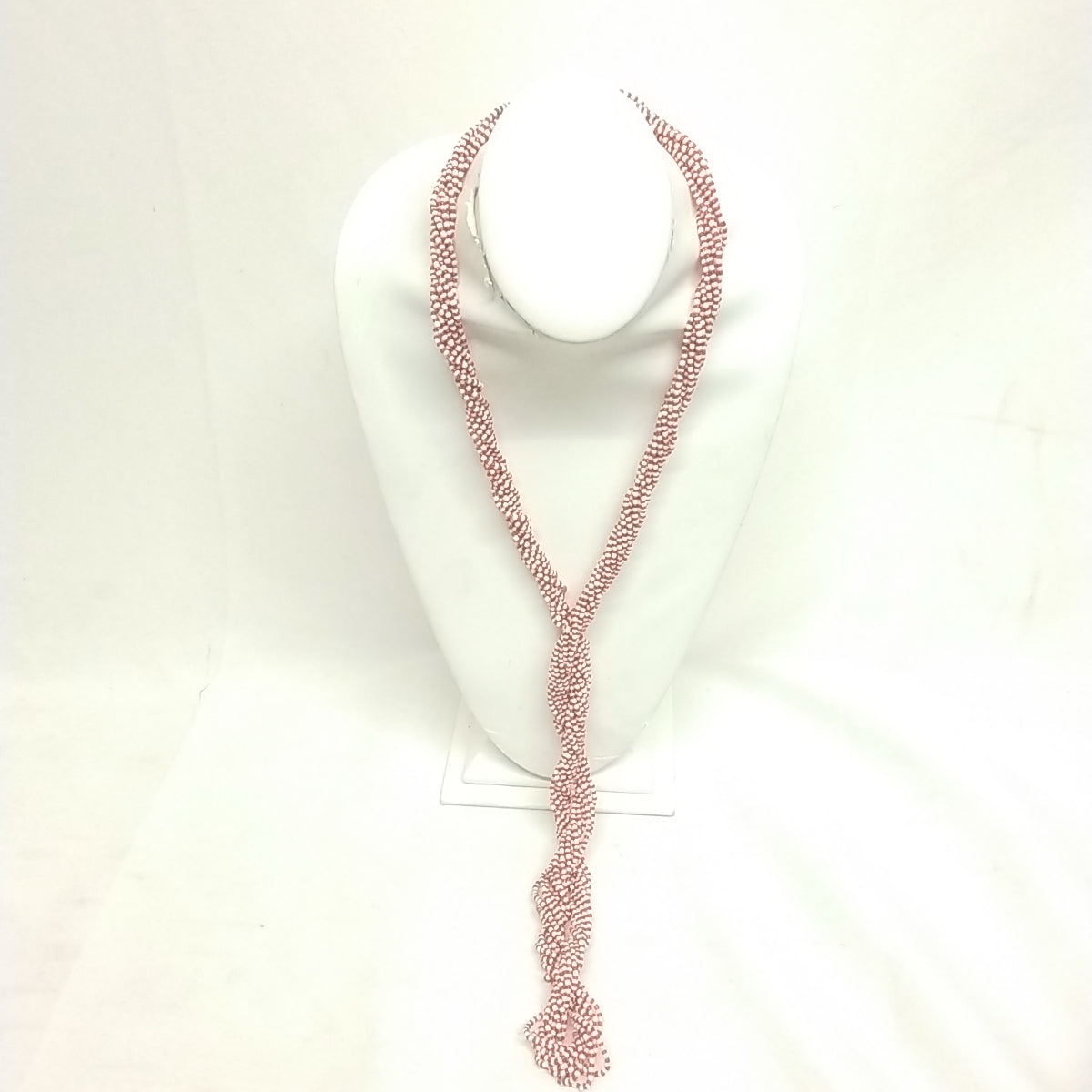 Twisted Bead in Bead Ifa/Osun/Shango/Eegun Necklace