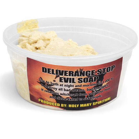 Deliverance Stop Evil Soap/Ose Itusile Adabi Duro