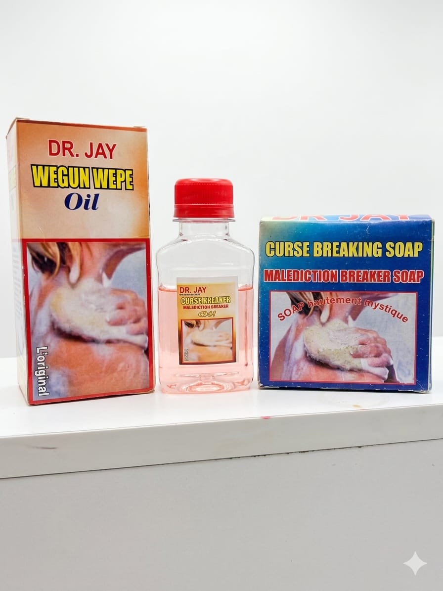 Curse Breaker Kit/Curse Breaker Soap/Curse Breaker Oil/ Ose & Ororo Wegun Wepe