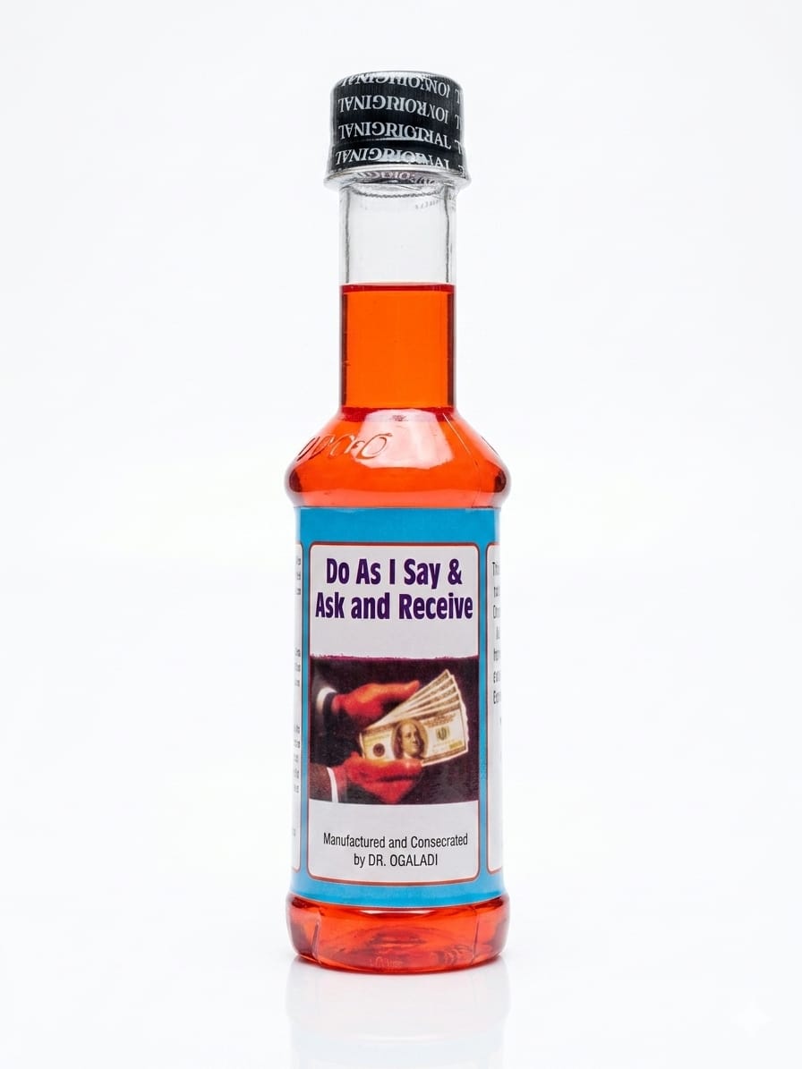 250ml Do As I Say & Ask No Refuse Spiritual Oil