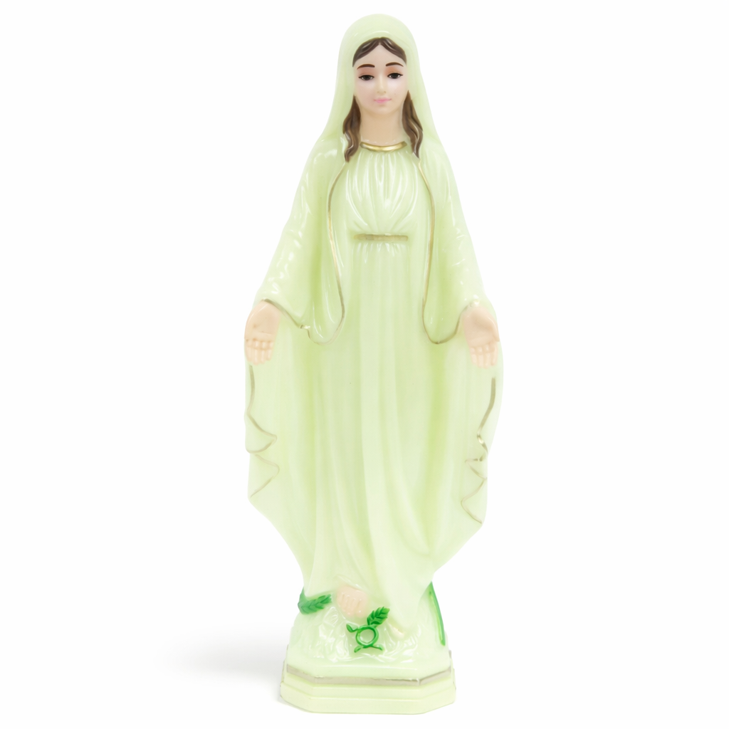 7.8inches Tall Virgin Mary Statue Resins=Catholic Gifts Statue/Home Decor