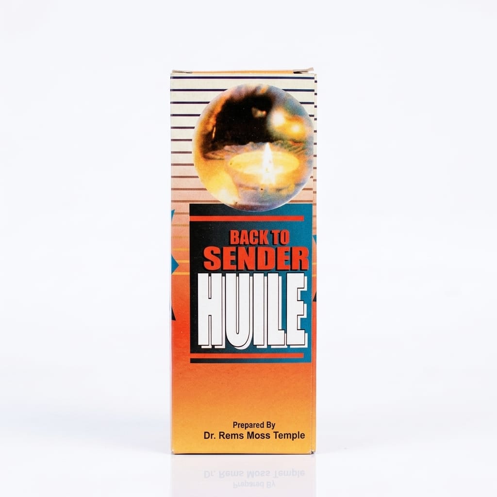 250ml Back to Sender Spiritual Oil