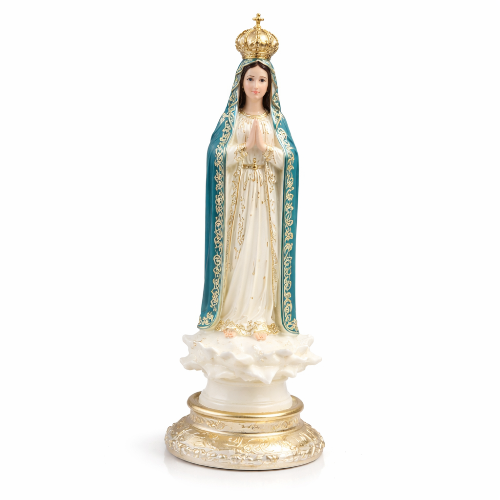7.8inches Tall Virgin Mary Statue Resins=Catholic Gifts Statue/Home Decor