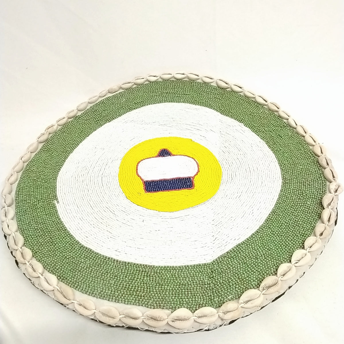 Opele Mat/All Beaded Opele Mat/18 inches in Diameter Opele Mat