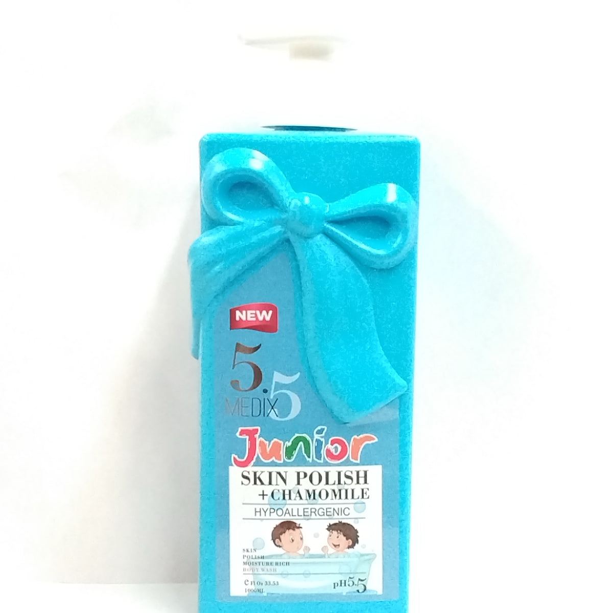 5.5 Medix Junior Skin Polish + Chamomile/ Hypoallergenic  Lotion & Body Wash