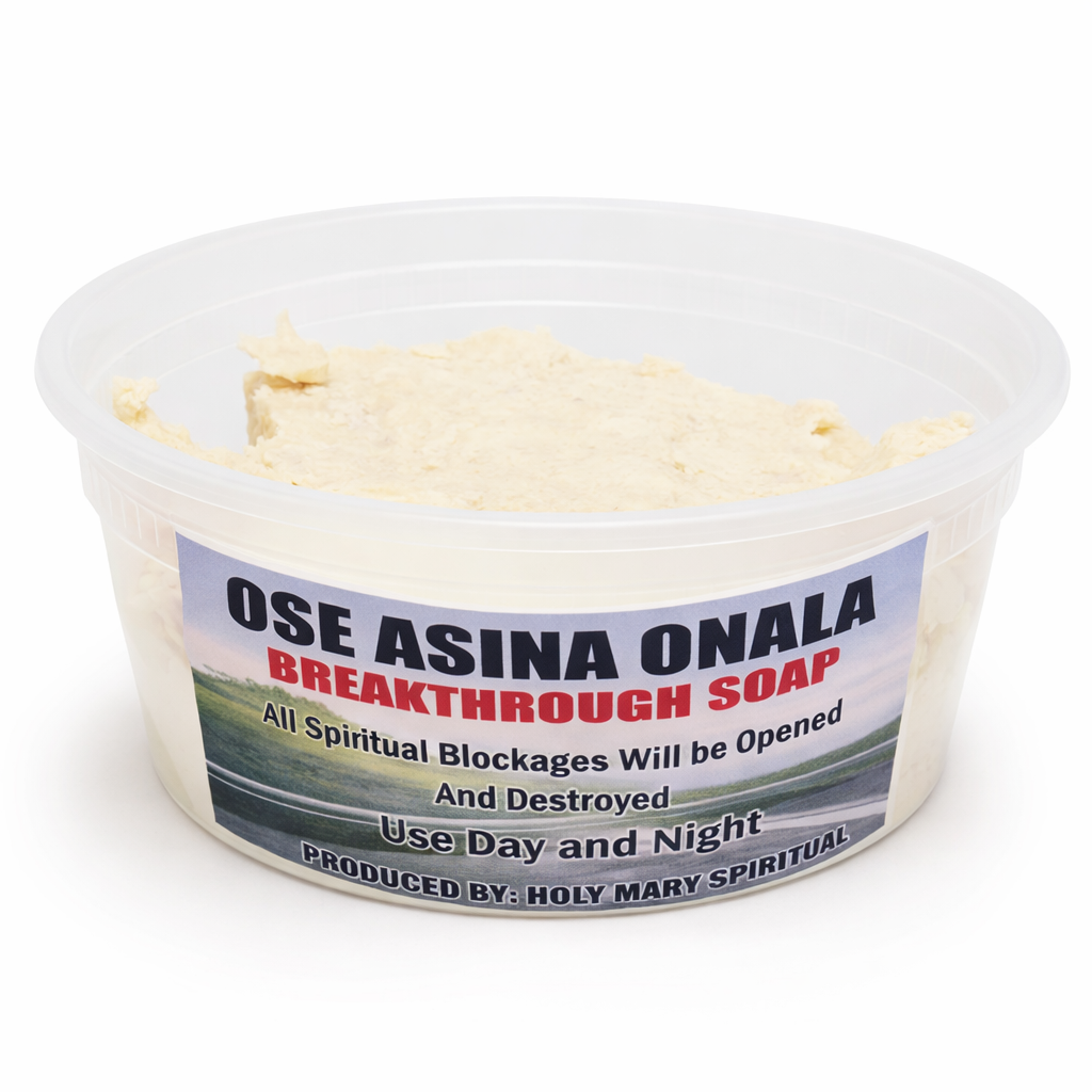 Breakthrough Spiritual Soap/Ose Asina/Ose Onalla