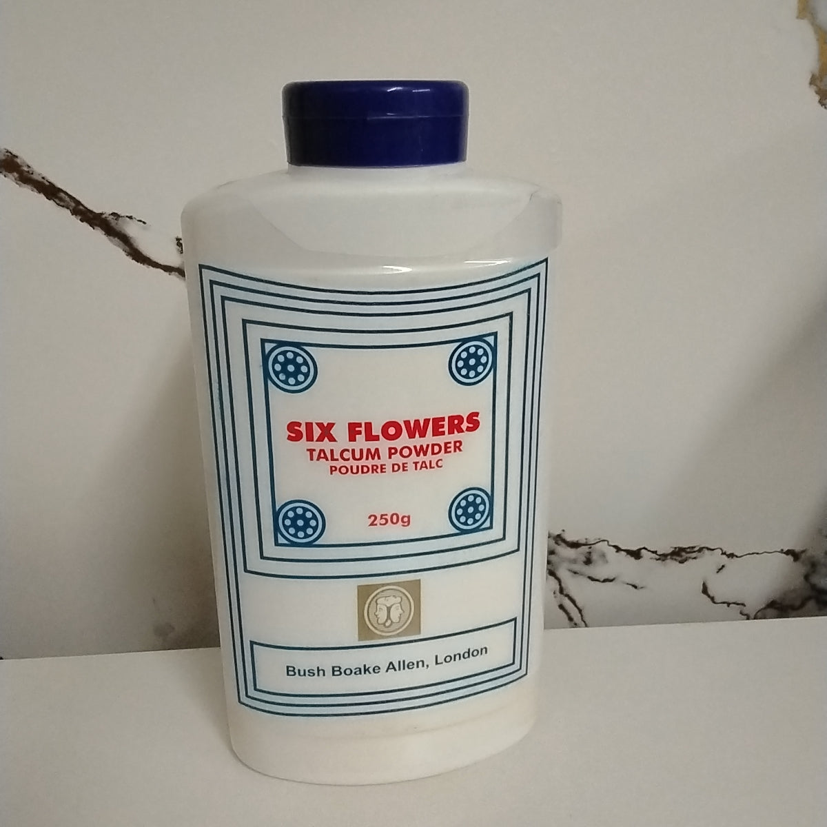 Six Flower Talcum Powder